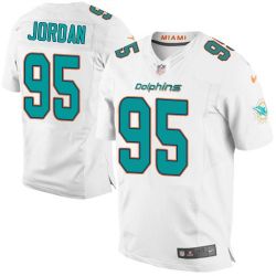 Cheap Dion Jordan Dolphins Jersey From China #95 White 2013new Elite
