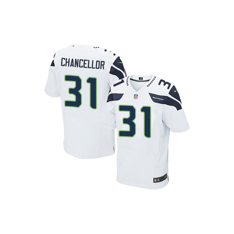 Cheap Kam Chancellor Seahawks Jersey From China #31 White Elite