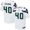 Cheap Derrick Colerman Seahawks Jersey From China #40 White Elite