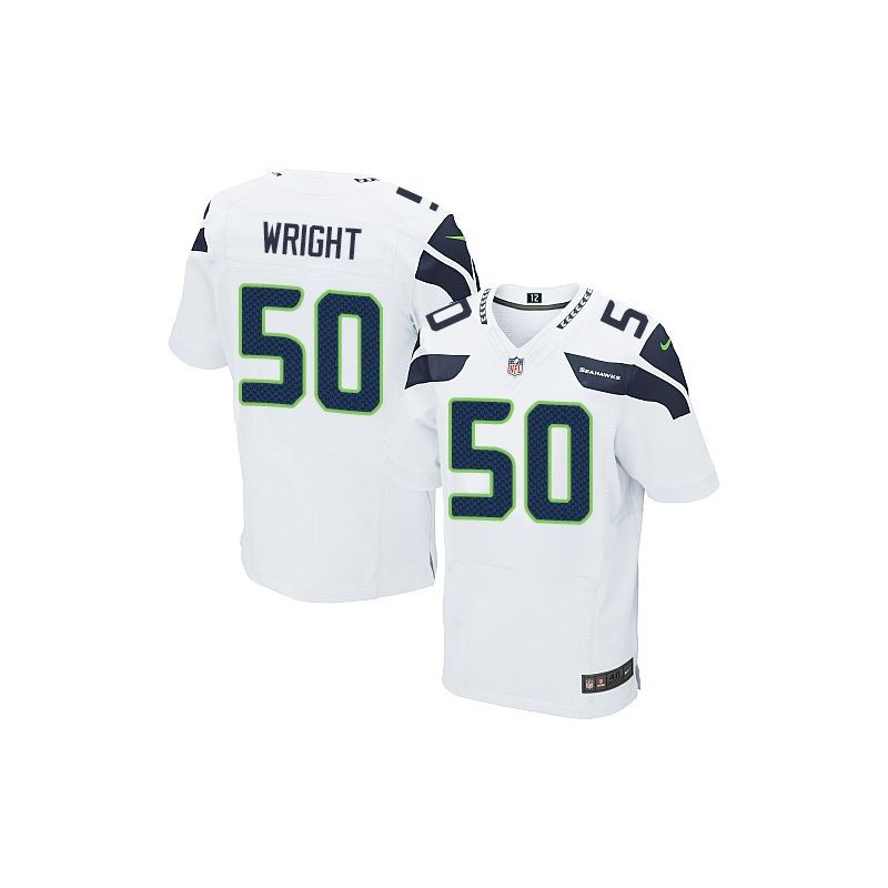 Cheap KJ Wright Seahawks Jersey From China #50 White Elite