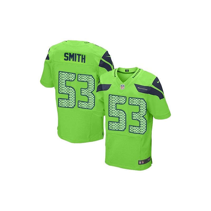 Cheap Malcolm Smith Seahawks Jersey From China #53 Green Elite