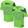 Cheap Malcolm Smith Seahawks Jersey From China #53 Green Elite