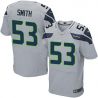 Cheap Malcolm Smith Seahawks Jersey From China #53 Grey Elite