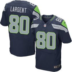 Cheap Steve Largent Seahawks Jersey #80 Blue From China Elite