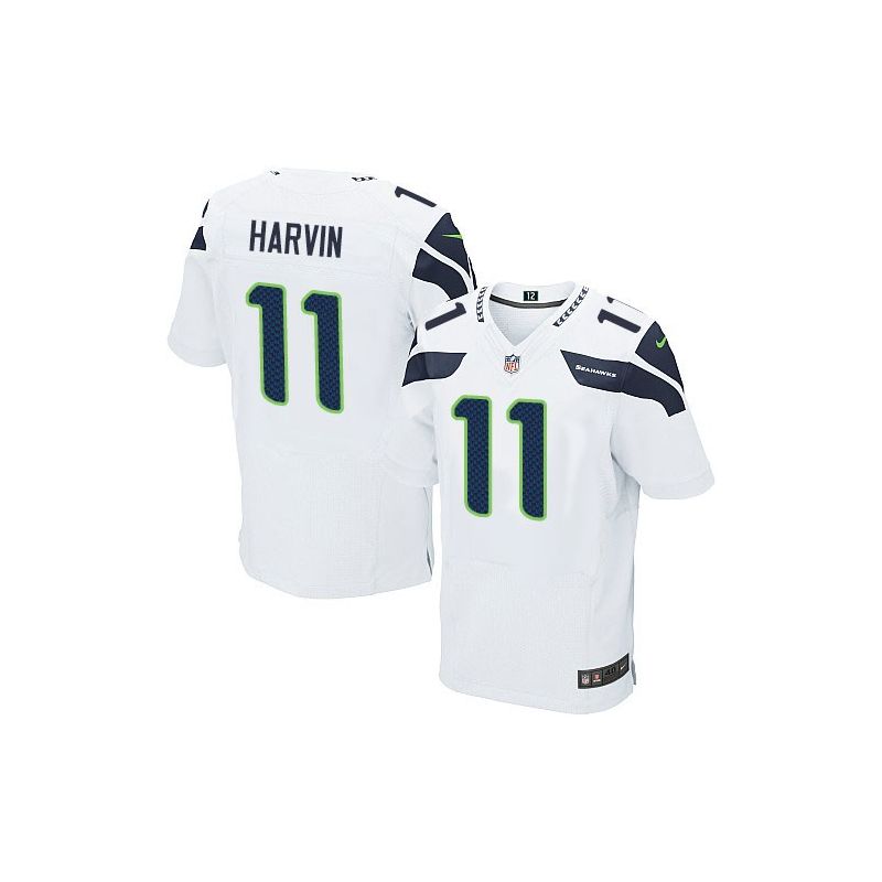 Cheap Percy Harvin Seahawks Jersey #11 White From China Elite