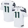 Cheap Percy Harvin Seahawks Jersey #11 White From China Elite