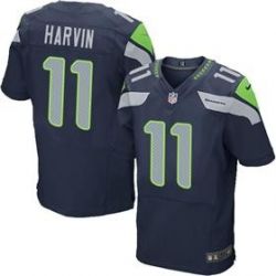 Cheap Percy Harvin Seahawks Jersey #11 Blue From China Elite