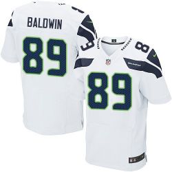 Cheap Doug Baldwin Seahawks Jersey #89 White From China Elite