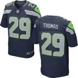 Cheap Earl Thomas Seahawks Jersey #29 Blue From China Elite