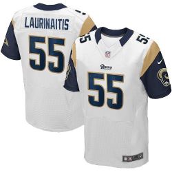 Cheap James Laurinaitis Rams Jersey #55 White From China Elite