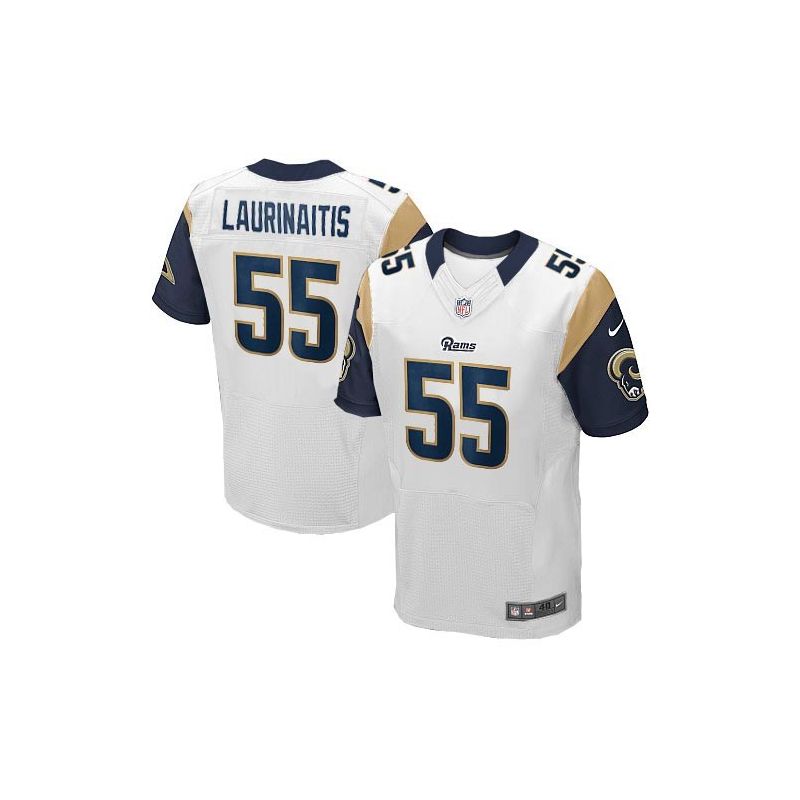 Cheap James Laurinaitis Rams Jersey #55 White From China Elite