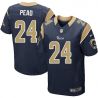 Cheap Isaiah Pead Rams Jersey #24 Blue From China Elite