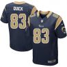 Cheap Brian Quick Rams Jersey #83 Blue From China Elite