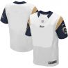 Cheap Rams Blank Jersey White From China Elite