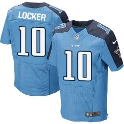 Cheap Jake Locker Titans Jersey #10 Blue From China Elite