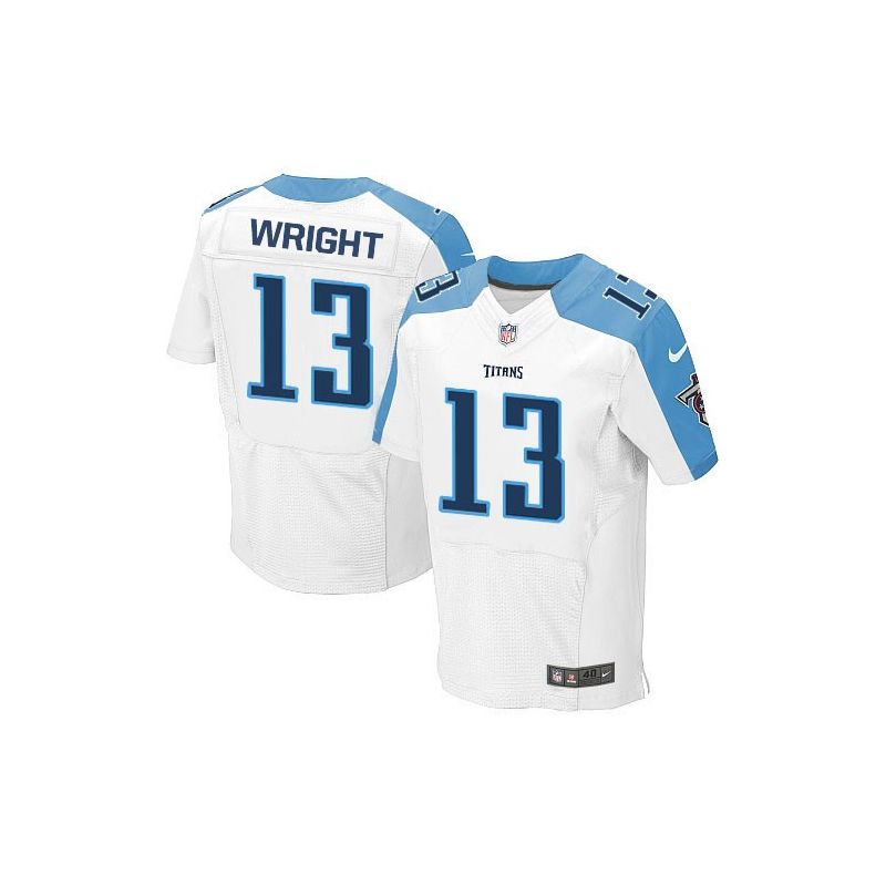 Cheap Kendall Wright Titans Jersey #13 White From China Elite Cheap Kendall Wright Titans Jersey #13 White From China Elite
