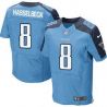 Cheap Matt Hasselbeck Titans Jersey #8 Light Blue From China Elite
