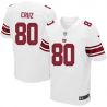 Cheap Victor Cruz Giants Jersey #80 White From China Elite