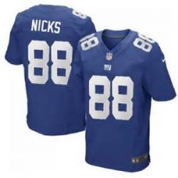 Cheap Hakeem Nicks Giants Jersey #88 Blue From China Elite