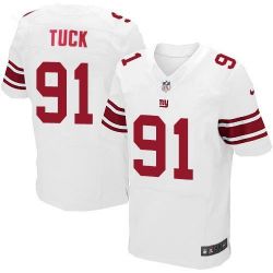 Cheap Justin Tuck Giants Jersey #91 White From China Elite