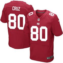 Cheap Victor Cruz Giants Jersey #80 White From China Elite