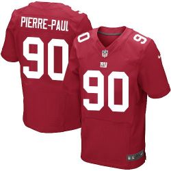 Cheap Jason Pierre-Paul Giants Jersey #90 Red From China Elite