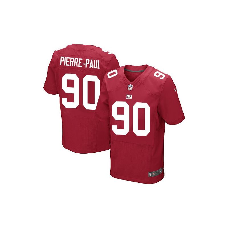 Cheap Jason Pierre-Paul Giants Jersey #90 Red From China Elite