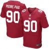 Cheap Jason Pierre-Paul Giants Jersey #90 Red From China Elite