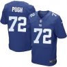Cheap Justin Push Giants Jersey From China #72 Blue Elite