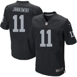 Cheap Sebastian Janikowski Raiders Jersey #11 Black From China Elite