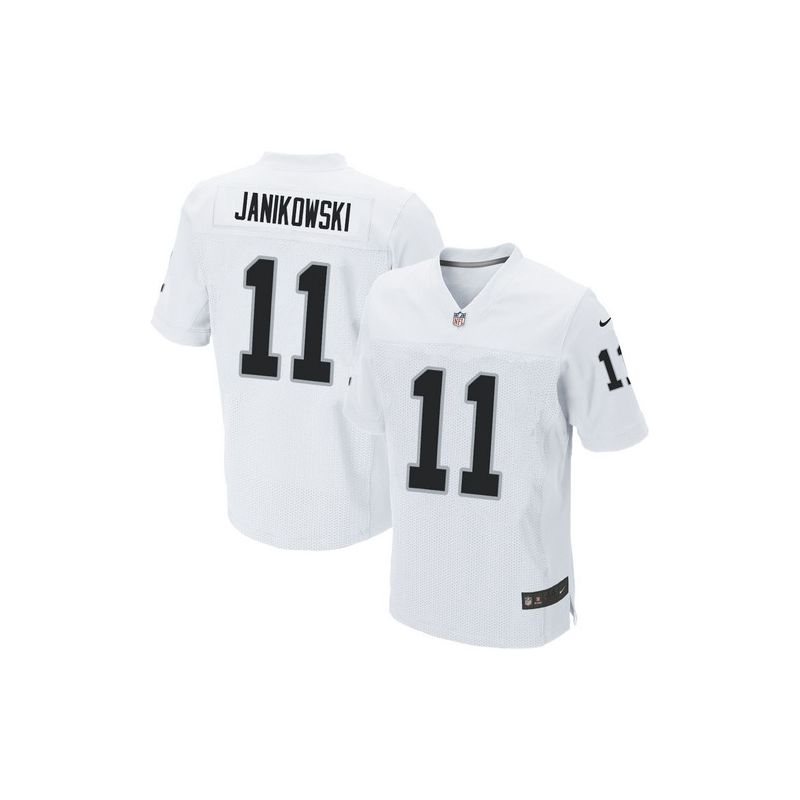 Cheap Sebastian Janikowski Raiders Jersey #11 White From China Elite Cheap Sebastian Janikowski Raiders Jersey #11 White From China Elite