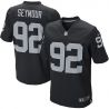 Cheap Richard Seymour Raiders Jersey #92 Black From China Elite