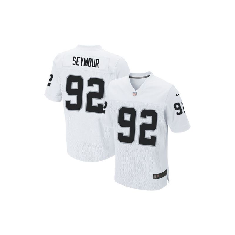 Cheap Richard Seymour Raiders Jersey #92 White From China Elite Cheap Richard Seymour Raiders Jersey #92 White From China Elite