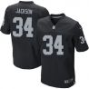Cheap Bo Jackson Raiders Jersey #34 Black From China Elite