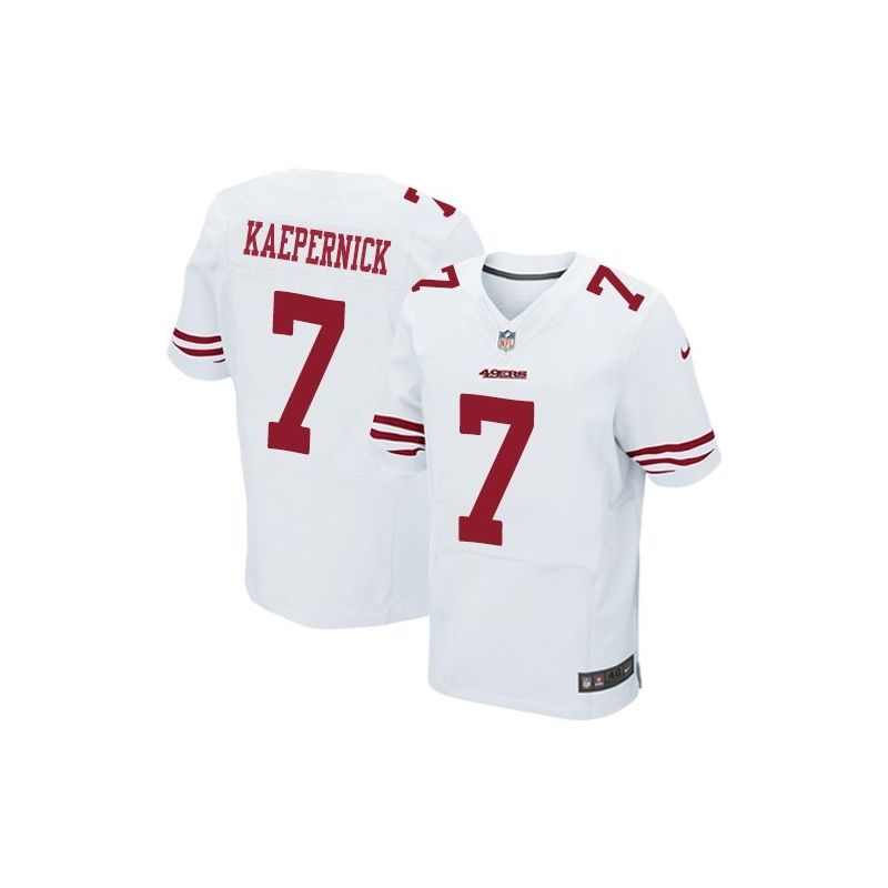 Cheap Colin Kaepernick 49ers Jersey #7 Super Bowl XLVII White China Elite Cheap Colin Kaepernick 49ers Jersey #7 Super Bowl XLVII White China Elite