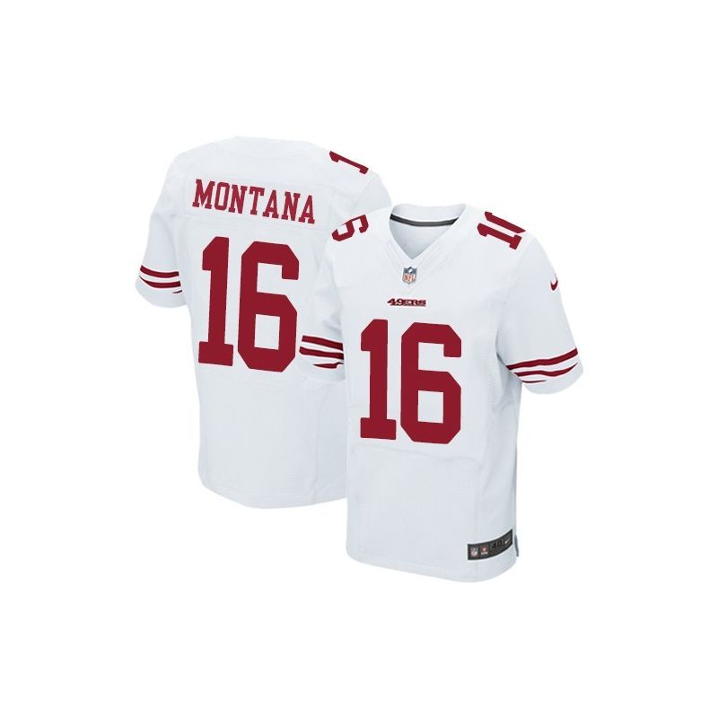 Cheap Joe Montana 49ers Jersey #16 White From China Elite Cheap Joe Montana 49ers Jersey #16 White From China Elite