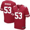 Cheap NaVorro Bowman 49ers Jersey #53 Red From China Elite