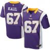 Cheap Matt Kalil Vikings Jersey #67 Purple From China Elite