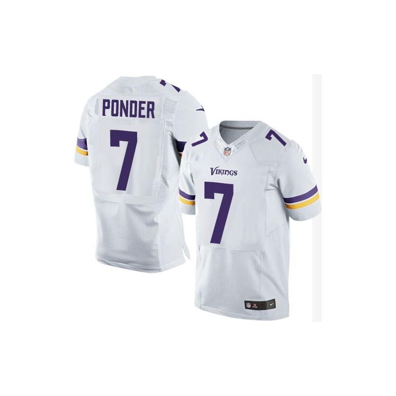 Cheap Christian Ponder Vikings Jersey #7 White From China Elite Cheap Christian Ponder Vikings Jersey #7 White From China Elite