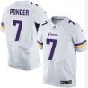 Cheap Christian Ponder Vikings Jersey #7 White From China Elite
