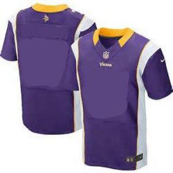 Cheap Vikings Blank Jersey Purple From China Elite