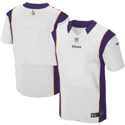Cheap Vikings Blank Jersey White From China Elite