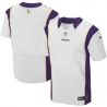 Cheap Vikings Blank Jersey White From China Elite