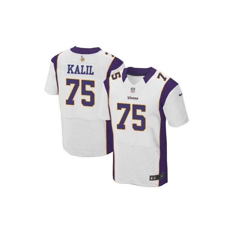 Cheap Matt Kalil Vikings Jersey #75 White From China Elite Cheap Matt Kalil Vikings Jersey #75 White From China Elite