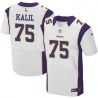 Cheap Matt Kalil Vikings Jersey #75 White From China Elite