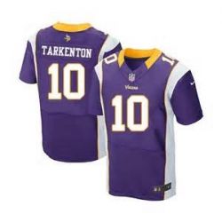 Cheap Fran Tarkenton Vikings Jersey #10 Purple From China Elite