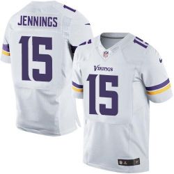 Cheap Greg Jennings Vikings Jersey From China #15 White 2014new Elite