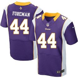 Cheap Chuck Foreman Vikings Jersey #44 Purple From China Elite