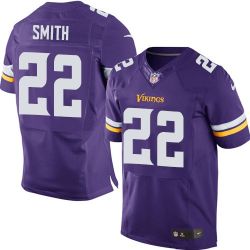Cheap Harrison Smith Vikings Jersey From China #22 Purple 2014new Elite