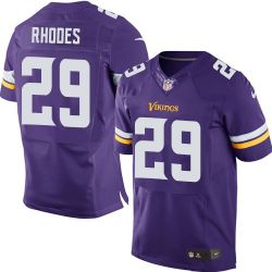 Cheap Xavier Rhodes Vikings Jersey From China #29 Purple 2014new Elite